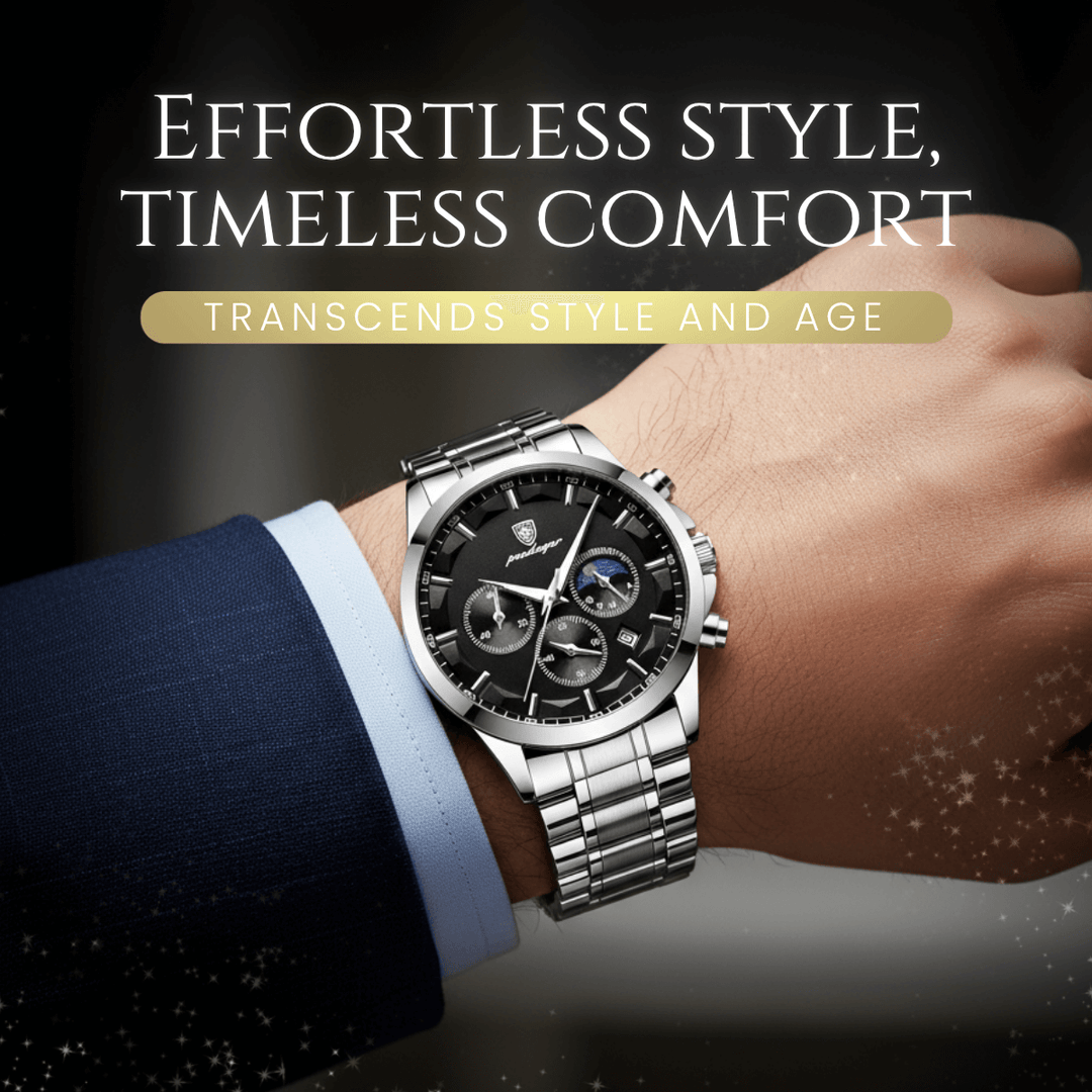 Max | Men’s Classic Chronograph Quartz Wristwatch | 42mm