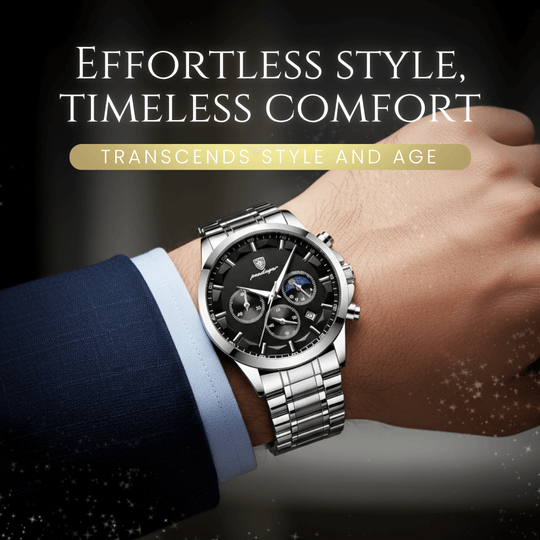 Max | Men’s Classic Chronograph Quartz Wristwatch | 42mm