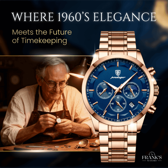 Max | Men’s Classic Chronograph Quartz Wristwatch | 42mm