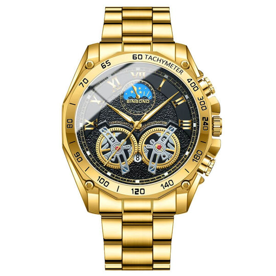 Adams | Luxury Multifunction Quartz Wristwatch | 44mm