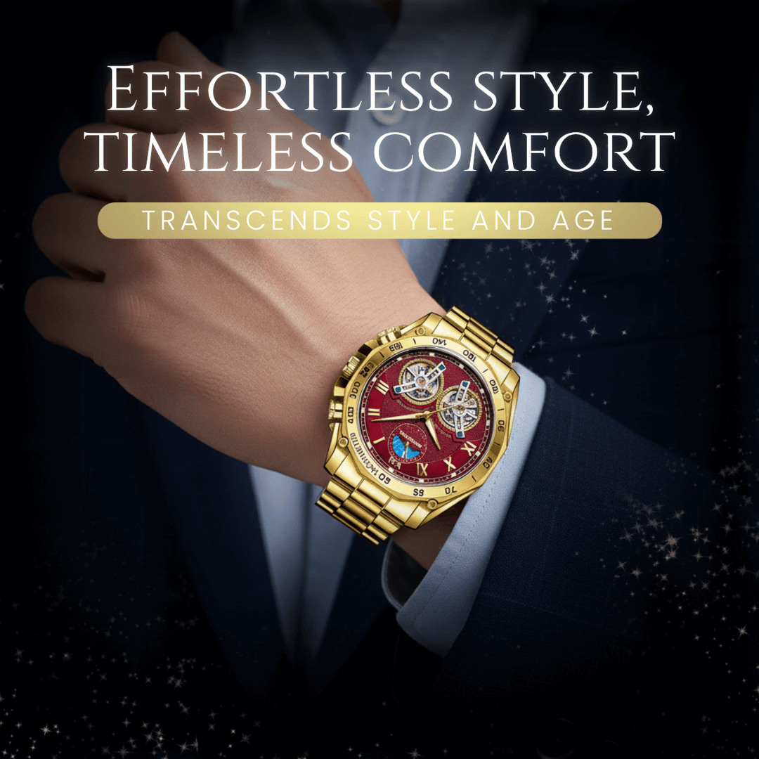 Adams | Luxury Multifunction Quartz Wristwatch | 44mm