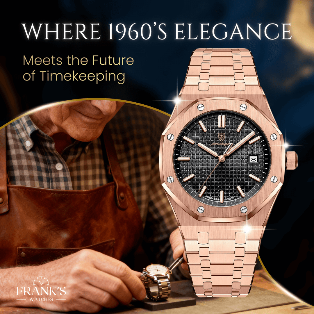 Aldenford | Men’s Stainless Steel Quartz Wristwatch | 43mm