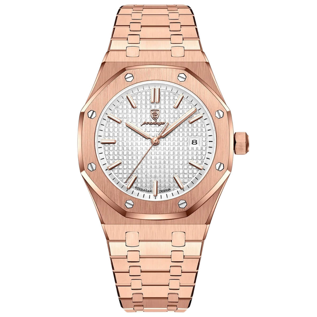 Aldenford | Men’s Stainless Steel Quartz Wristwatch | 43mm