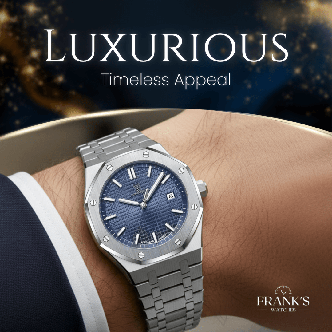 Aldridge | Octagonal Bezel Quartz Calendar Watch | 43mm