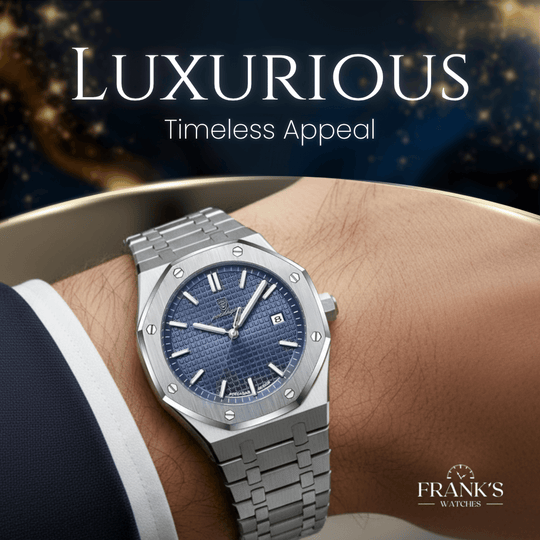 Aldridge | Octagonal Bezel Quartz Calendar Watch | 43mm