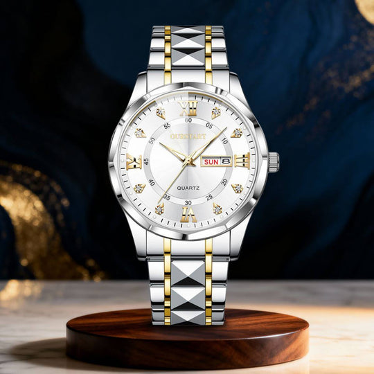 Alexander | Luxury Roman Index Quartz Watch | 41mm