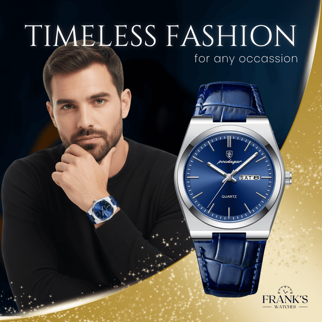 Apollo | Men’s Calendar Display Quartz Watch | 40.5mm