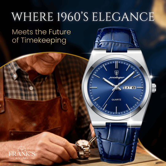 Apollo | Men’s Calendar Display Quartz Watch | 40.5mm