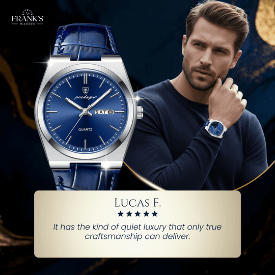 Apollo | Men’s Calendar Display Quartz Watch | 40.5mm