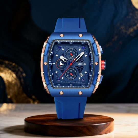 Arlington | Rectangular Sport Chronograph Quartz Watch | 45mm