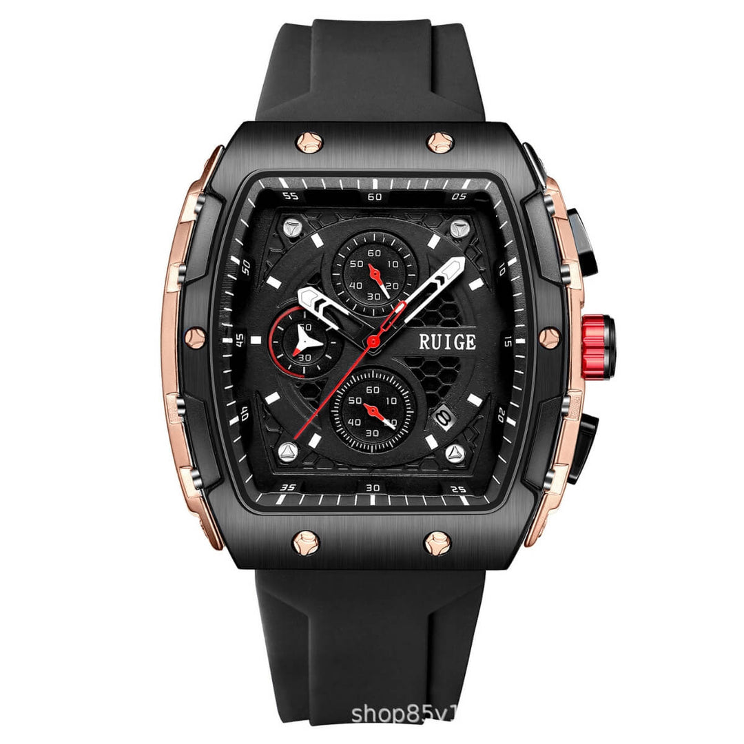 Arlington | Rectangular Sport Chronograph Quartz Watch | 45mm