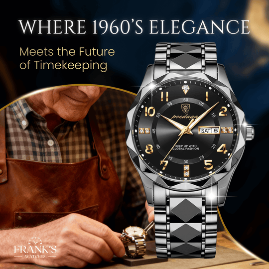 Ashton | Classic Men’s Quartz Watch | 41mm