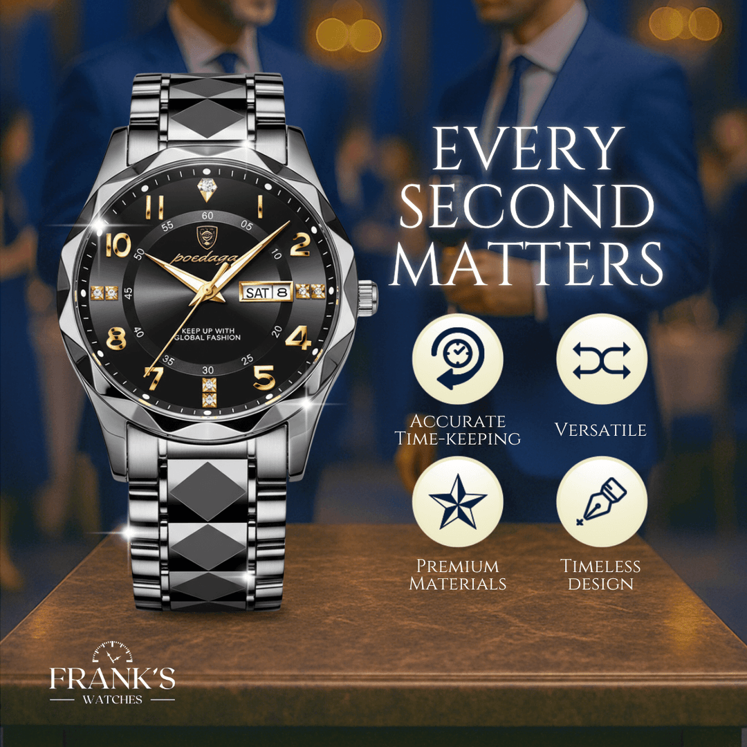 Ashton | Classic Men’s Quartz Watch | 41mm