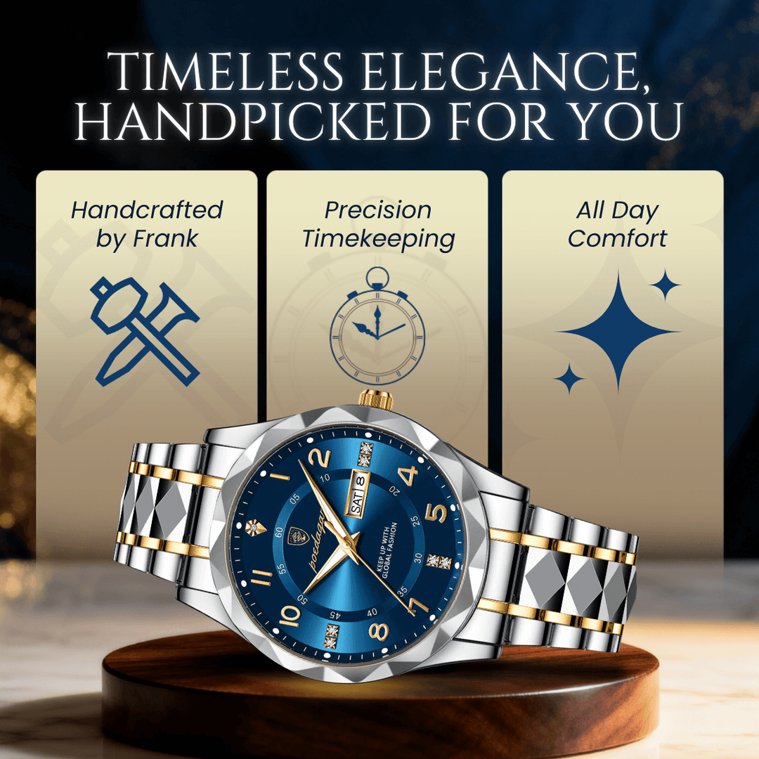 Ashton | Classic Men’s Quartz Watch | 41mm