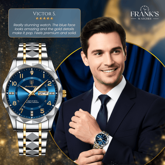 Ashton | Classic Men’s Quartz Watch | 41mm