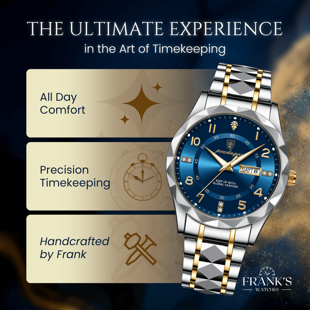 Ashton | Classic Men’s Quartz Watch | 41mm