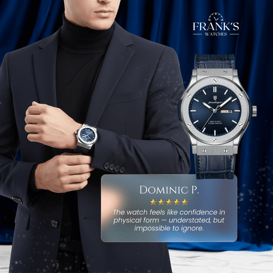 Austin | Regent Dual-Calendar Quartz Wristwatch | 42mm