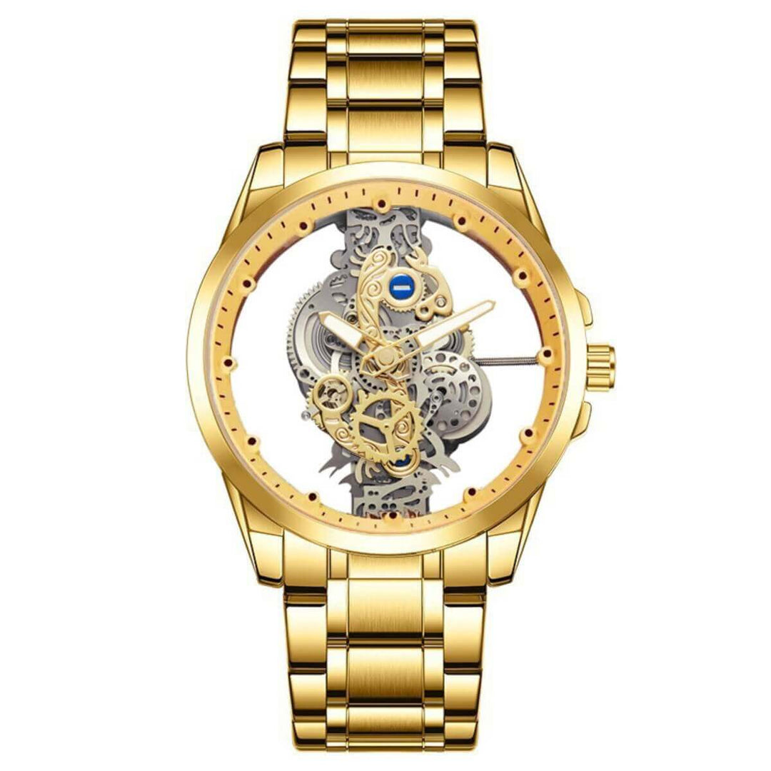 Barrett | Hollow Mechanical Skeleton Wristwatch | 40mm