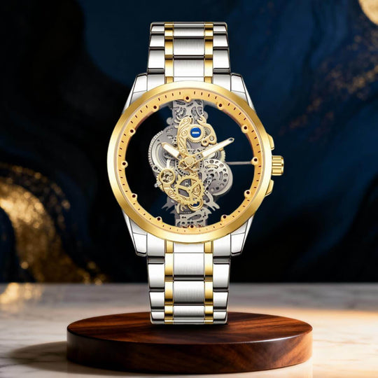 Barrett | Hollow Mechanical Skeleton Wristwatch | 40mm