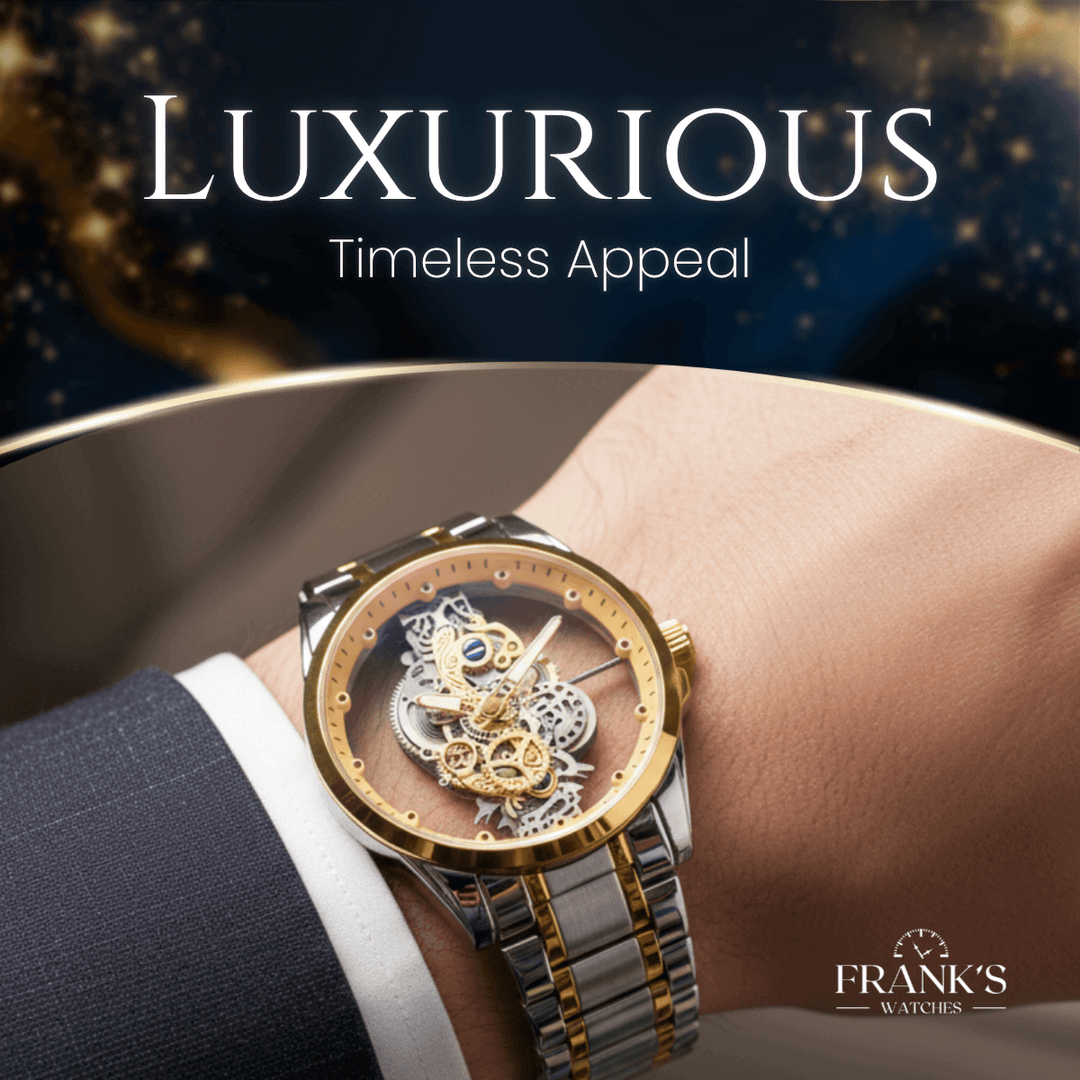 Barrett | Hollow Mechanical Skeleton Wristwatch | 40mm