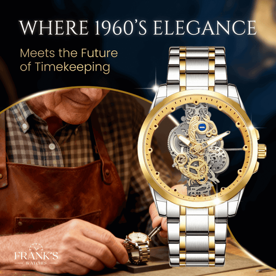 Barrett | Hollow Mechanical Skeleton Wristwatch | 40mm