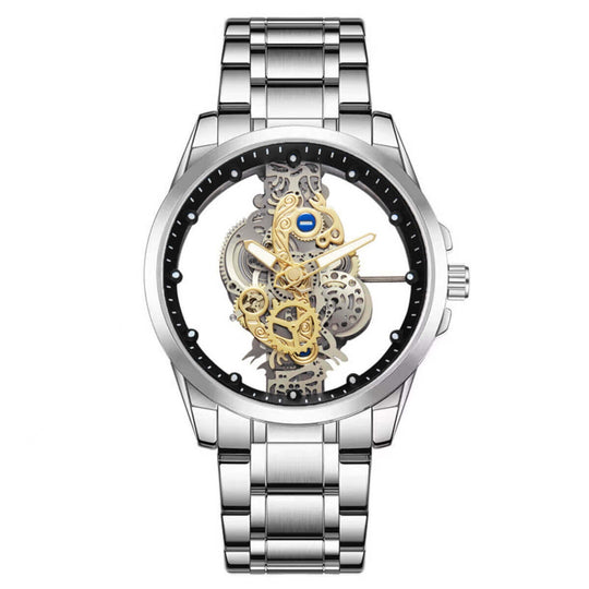 Barrett | Hollow Mechanical Skeleton Wristwatch | 40mm