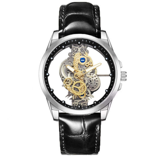 Barrett | Hollow Mechanical Skeleton Wristwatch | 40mm