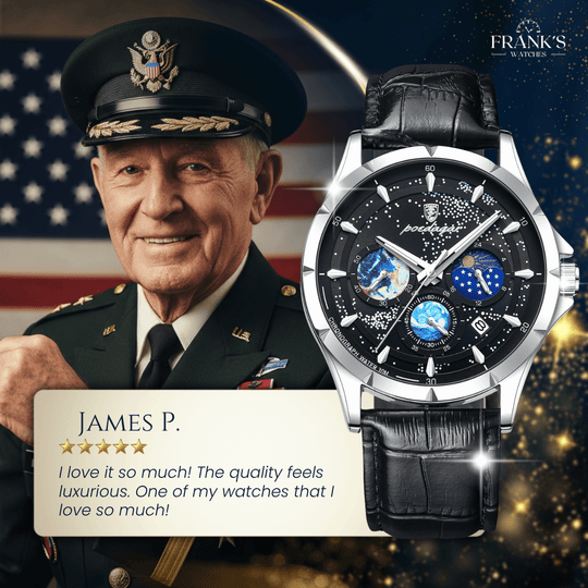 Beaumont | Men’s Moon Phase Multifunction Quartz Watch | 42mm