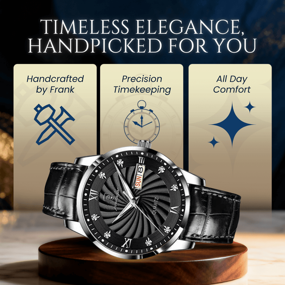 Beckham | Men’s Slimline Quartz Watch | 42mm