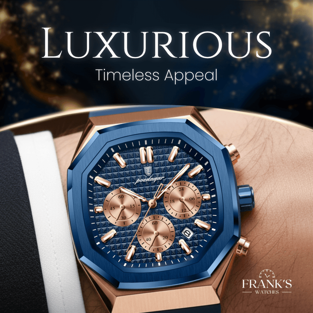 Bellingham | Modern Geometric Dial Chronograph Watch | 42mm