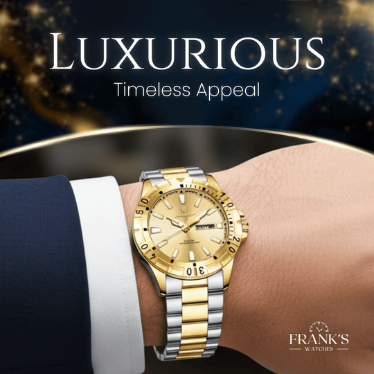 Belmont | Men’s Stainless Steel Quartz Calendar Watch | 40.5mm