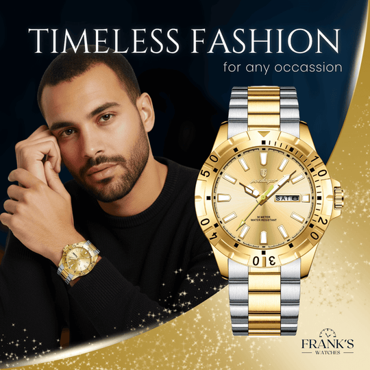 Belmont | Men’s Stainless Steel Quartz Calendar Watch | 40.5mm