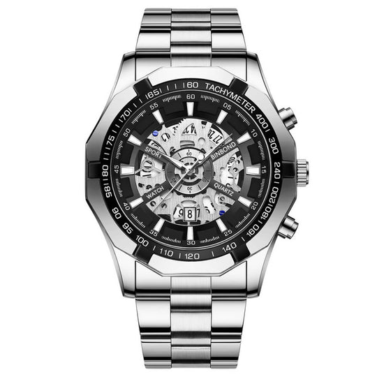 Bentley | Luxury Skeleton Dial Quartz Wristwatch | 44mm