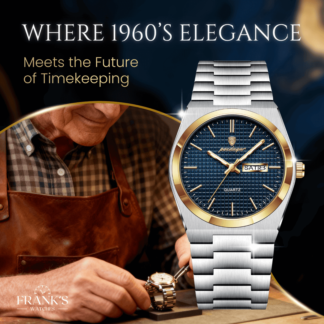 Blakely | Men’s Stainless Steel Quartz Calendar Watch | 41mm