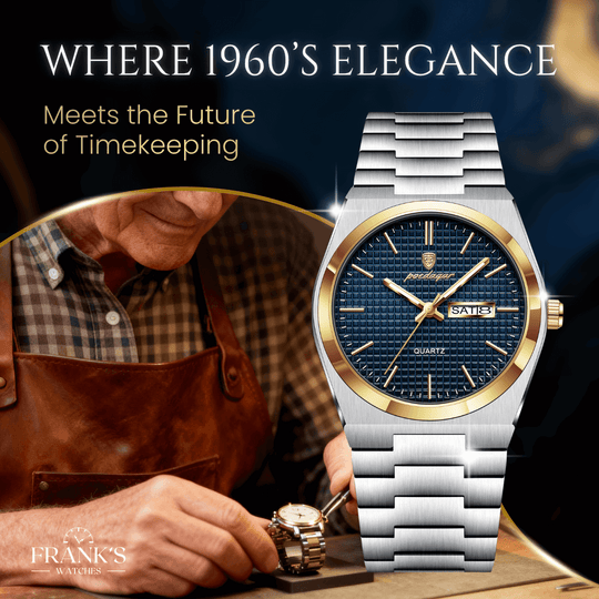 Blakely | Men’s Stainless Steel Quartz Calendar Watch | 41mm