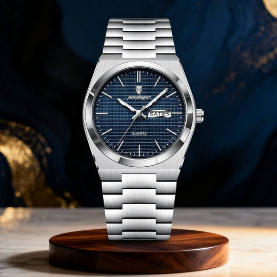 Blakely | Men’s Stainless Steel Quartz Calendar Watch | 41mm