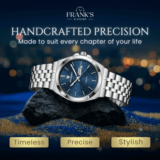 Blakely | Men’s Stainless Steel Quartz Calendar Watch | 41mm