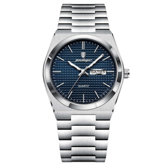 Blakely | Men’s Stainless Steel Quartz Calendar Watch | 41mm