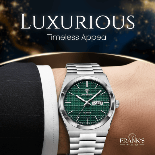 Blakely | Men’s Stainless Steel Quartz Calendar Watch | 41mm