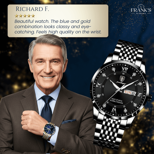 Brendon | Regent Luxury Quartz Business Watch | 43mm