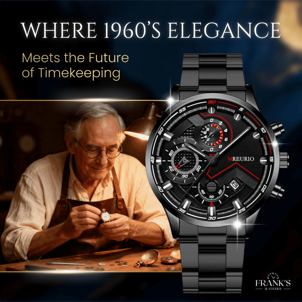 Brenton | Men’s Multifunction Calendar Quartz Watch | 41.5mm