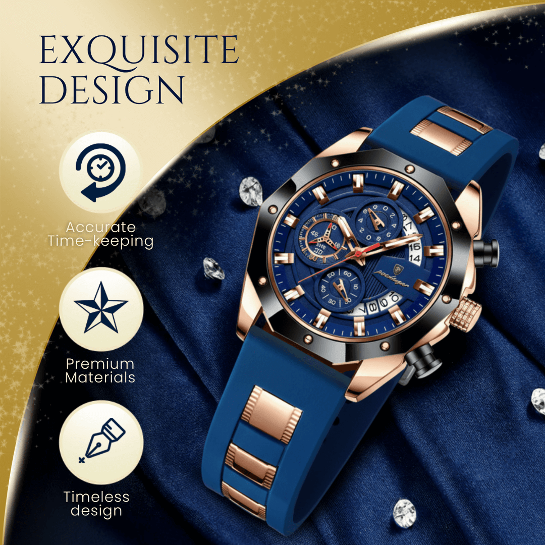 Brighton | Men’s Sport Chronograph Quartz Wristwatch | 44mm