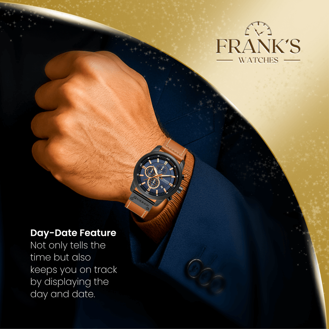 Brooks | Sport Style Quartz Chronograph Watch | 47mm