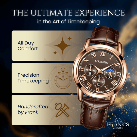 Caldwell | Men’s Elegant Business Quartz Watch | 40mm