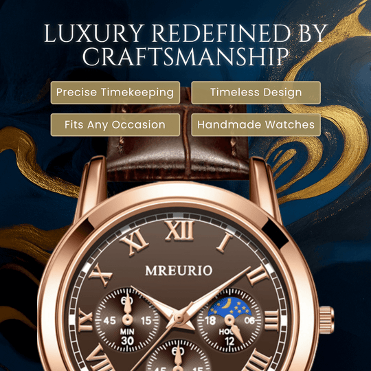 Caldwell | Men’s Elegant Business Quartz Watch | 40mm