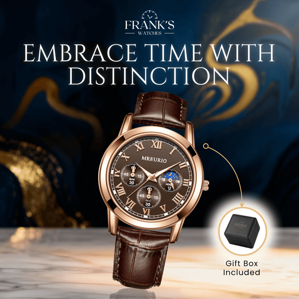 Caldwell | Men’s Elegant Business Quartz Watch | 40mm