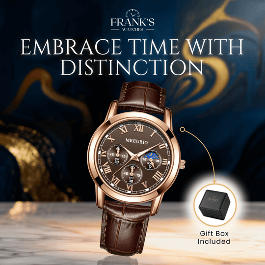 Caldwell | Men’s Elegant Business Quartz Watch | 40mm