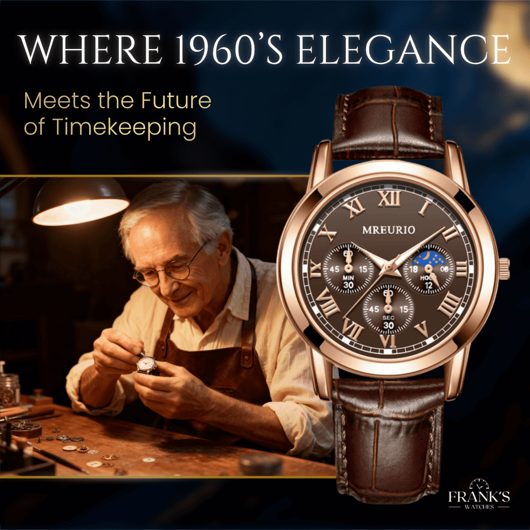 Caldwell | Men’s Elegant Business Quartz Watch | 40mm