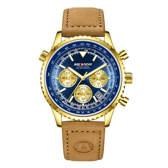 Carlton | Men’s Multifunction Quartz Chronograph Wristwatch | 43mm