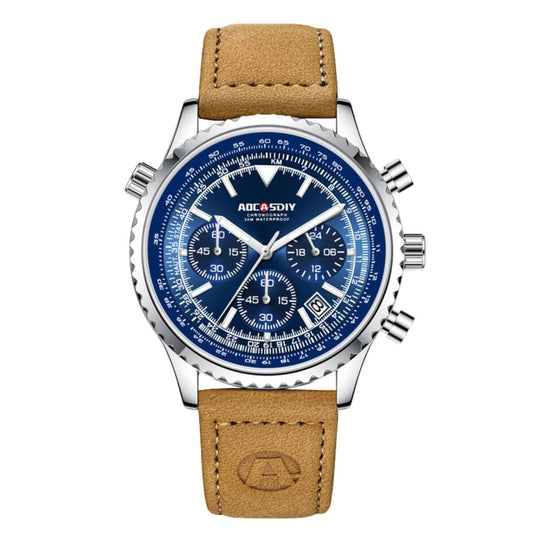 Carlton | Men’s Multifunction Quartz Chronograph Wristwatch | 43mm